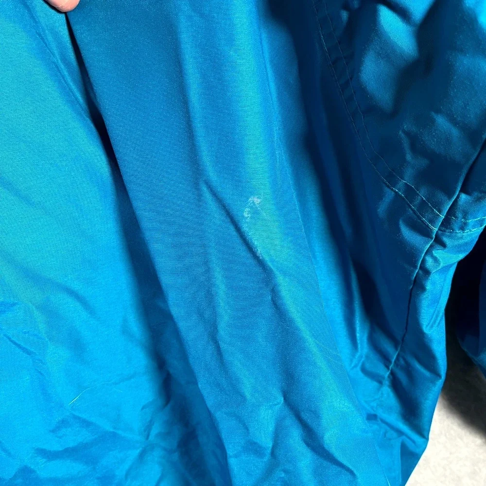 Vintage 90s Columbia Powderkeg Jacket Mens Blue Good Colorblock Retro Skiwear